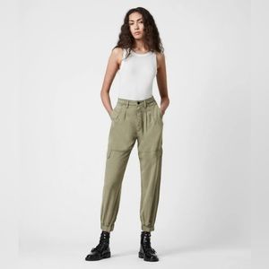 ALLSAINTS Olive Tapered Utility Pants